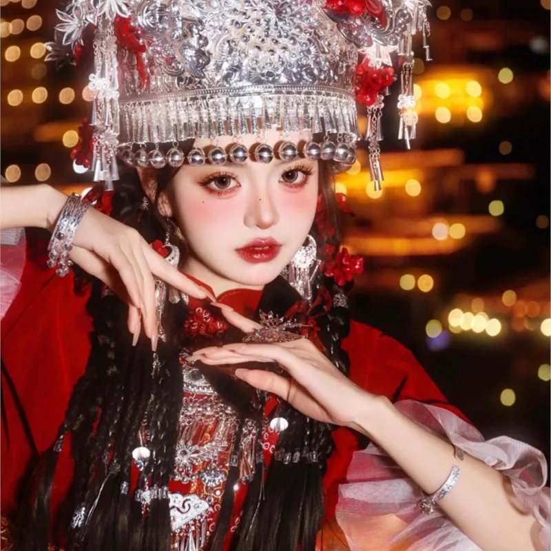 Nueva fotografía de viaje, trajes de fotografía exótica, conjuntos de disfraces étnicos y fotografía de ropa