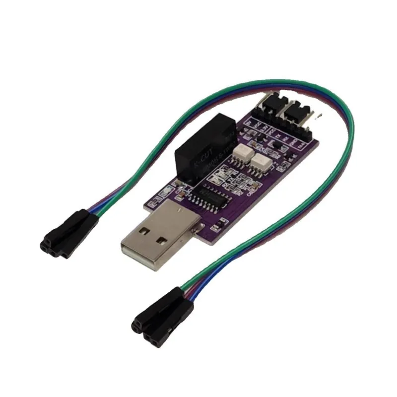 1 pz otticamente isolato da USB a porta seriale 5V 3.3V porta seriale da USB a TTL otticamente isolata CH340 UART