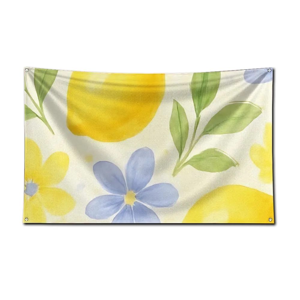 Clear fruit patterns Flag 3X5 Ft Personalized Flags Design Your Image Funny Tapestry Poster Dorm Room, Living Room, Bedroom