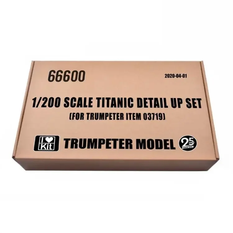 TRUMPETER 66600 1/200 SCALE TITANIC DETAIL UP SET FOR TRUMPETER ITEM 03719 Assemble Plastic Model Kit