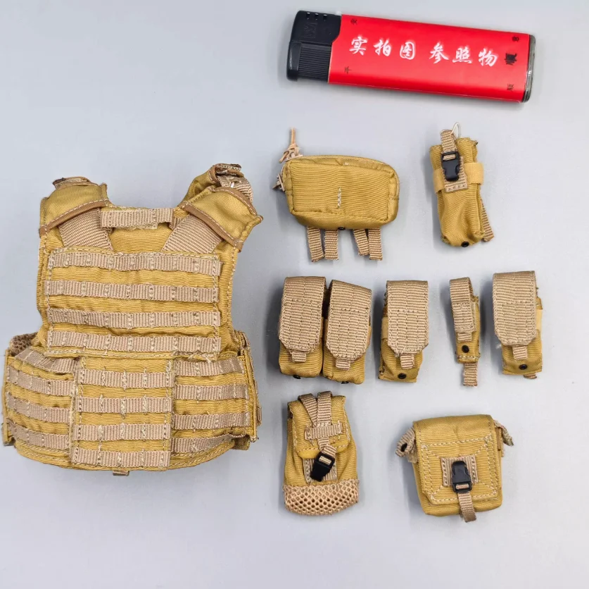 

1/6th DAMTOYS DAM 78085 US. Soldier Doll Hang Chest Vest Bags Toys Model Accessories For 12" Doll Figure Scene Component Collect
