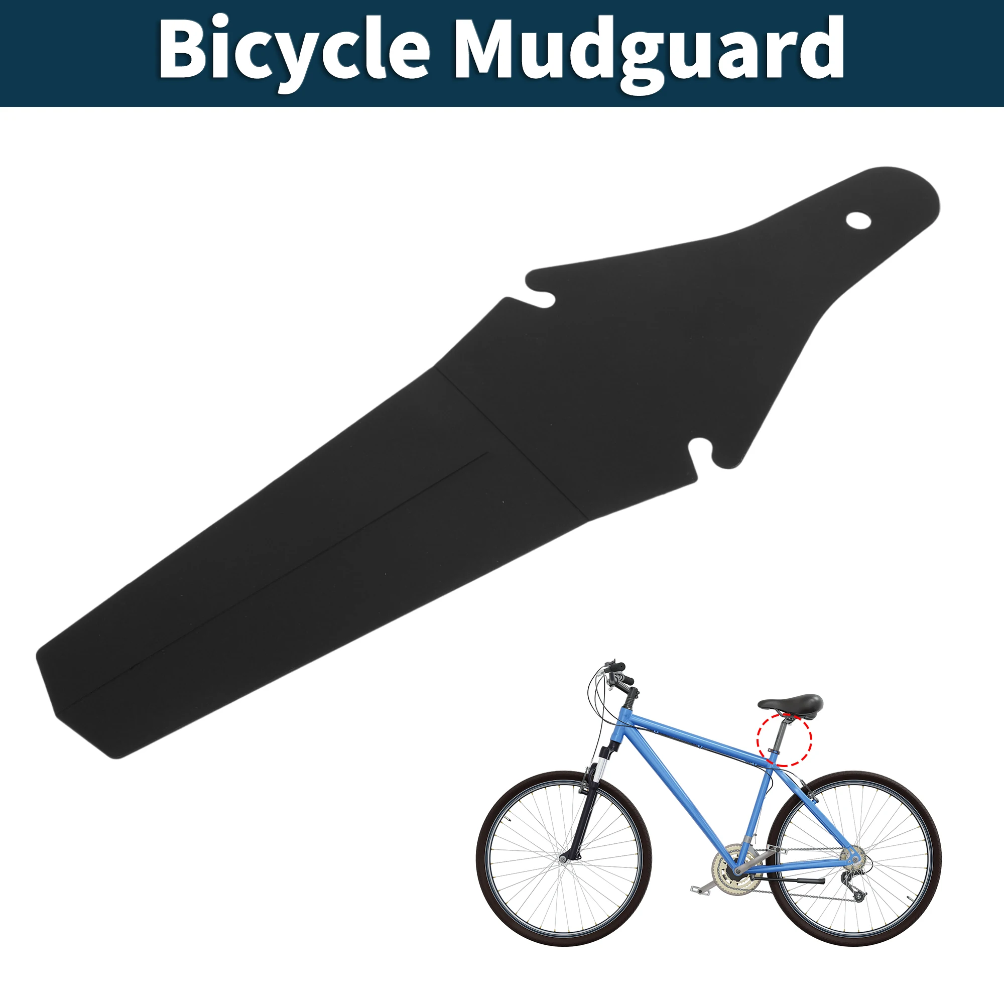 

X Autohaux шоссейный велосипед MTB велосипедное крыло сзади 12,99 дюйма вставка сиденье крыло брызговик черный