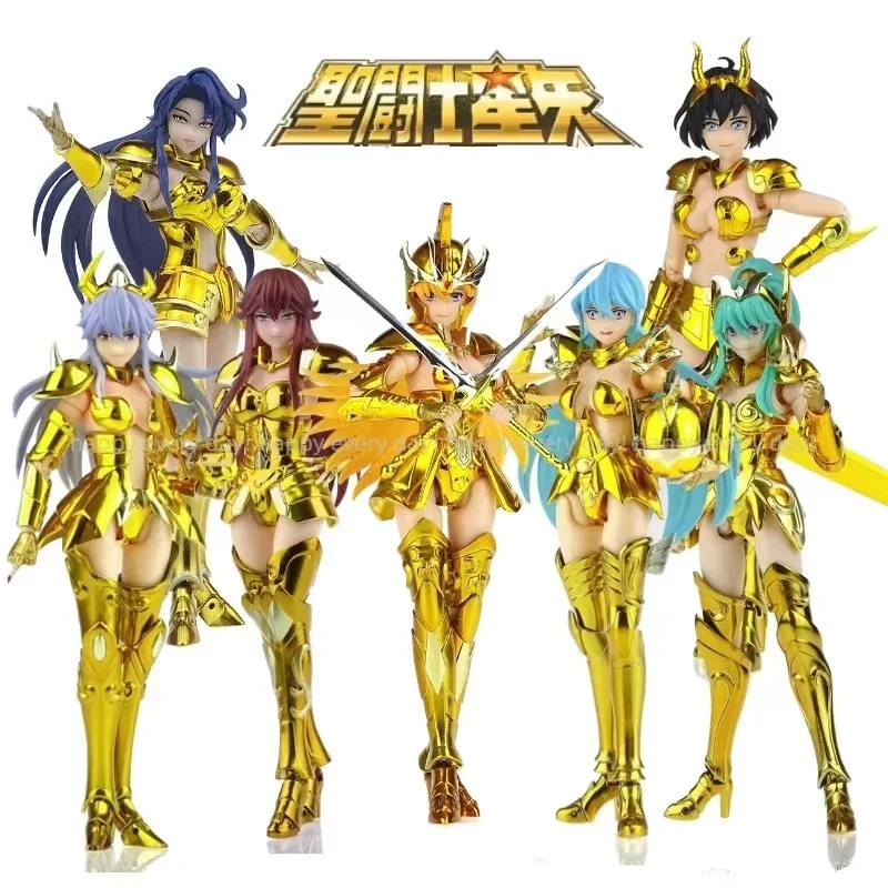 

GT Saint Seiya Myth Cloth EX Козерог Andrea Близнецы Вирил Скорпион Геральдиновый Рибы Венера Овен Долорес Святой Контракт Фигурка