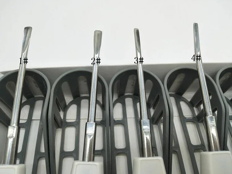 Dentalss Luxating Lift Elevator Stainless Steel Minimally Invasive Curved Root Elevators Dentist Surgical Instrument