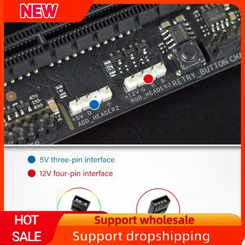 Superb Graphic Video Card Bracket LED Monitor Screen Holder With 2.4 Inch LED Temperature Display For PC Gamer Cabinet, White