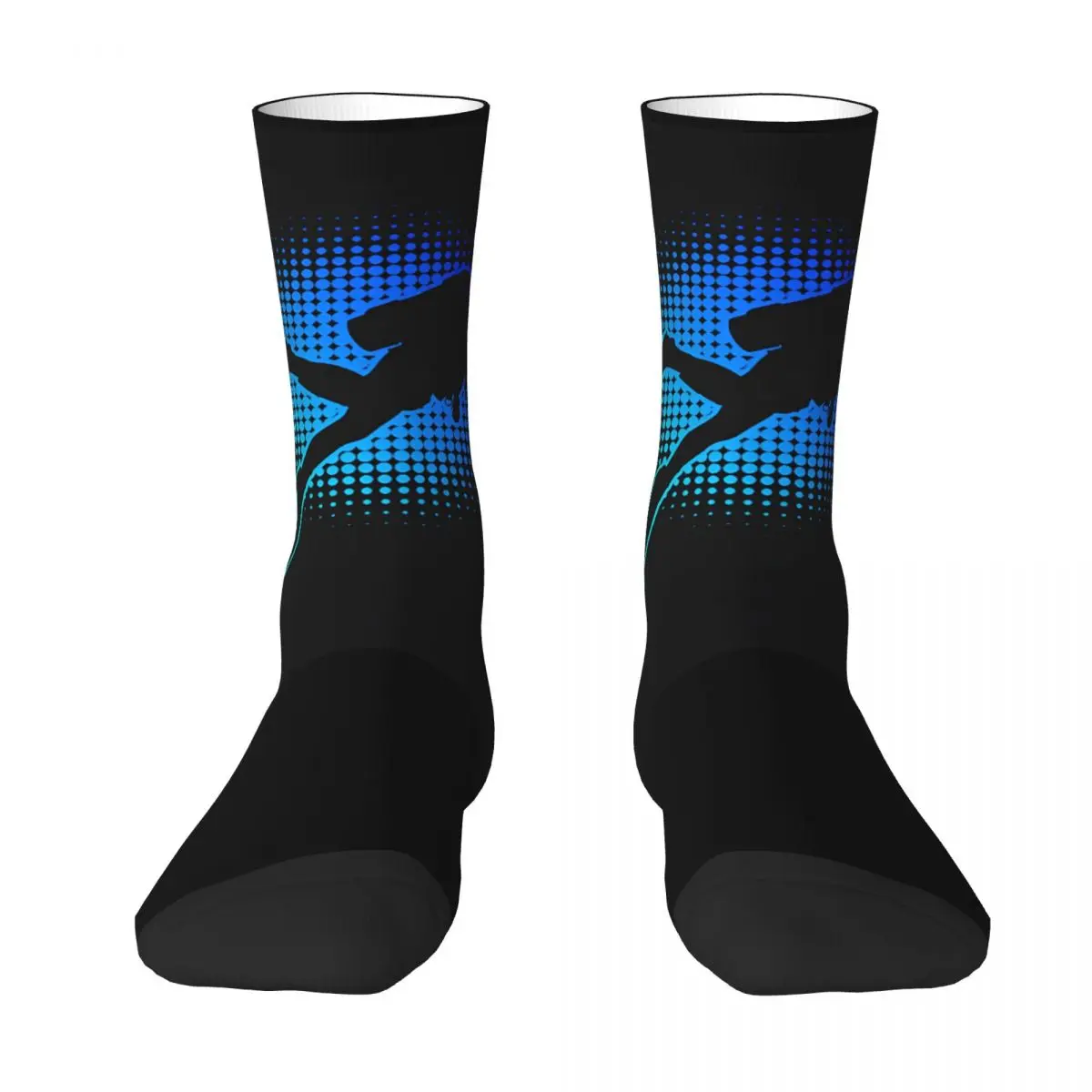 Diving Scuba Diver Socks Sports 3D Print Boy Mid-calf Sock