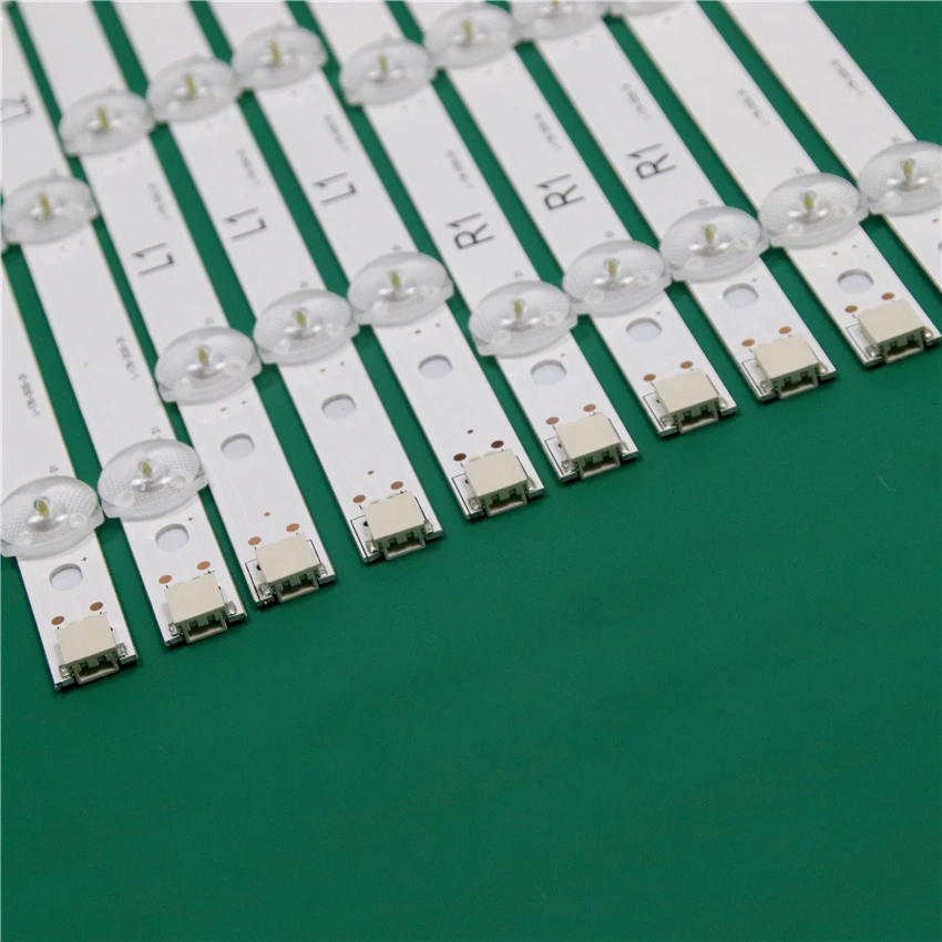 Pièces d'éclairage TV pour LG 42LN6138, barres, règle de ligne pour rétro-éclairage, 42 "ROW2.1 Rev 0.01 L1 R1 R2 L2