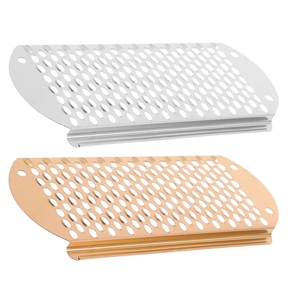 

2pcs Stainless Steel Scraper Ergonomic Handle Dead Skin Remover Foot File Calloused Feet Multi-Use Pedicure Tool Foot Grater