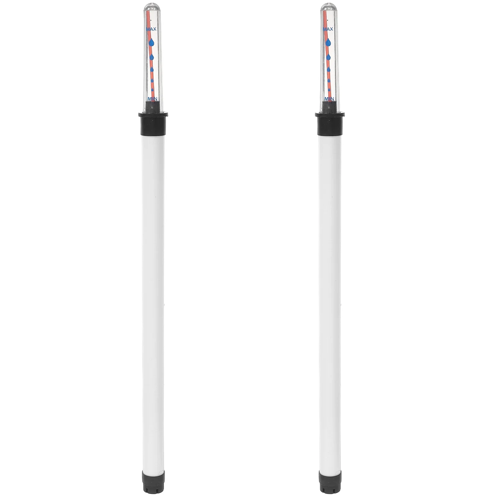 Indicador de umidade para plantas em vasos, 2 peças, medidor de nível de água com bóia flutuante, fácil de usar, medidor de água de plantas para uso diário