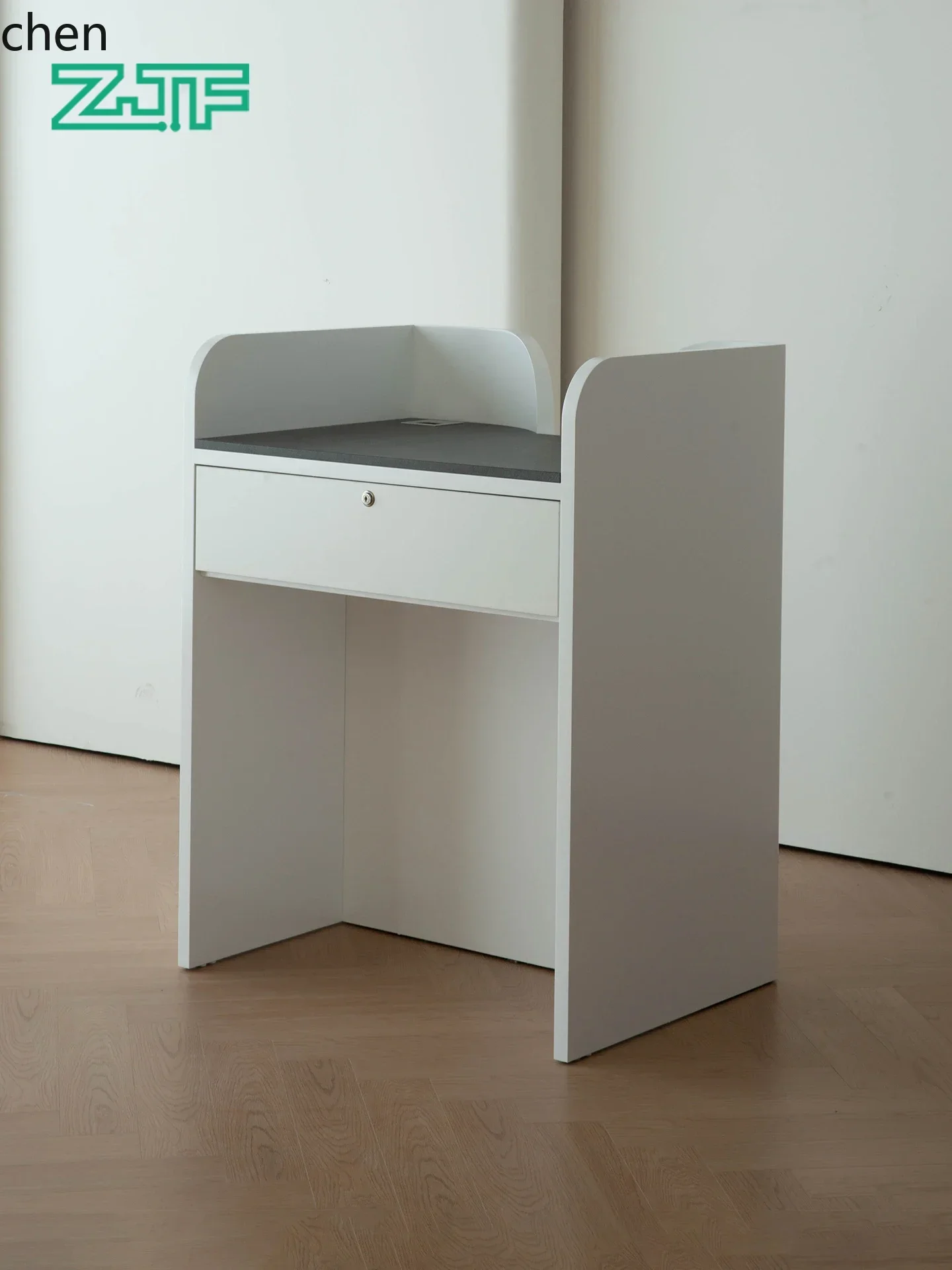 HYS Restaurant Entrance Welcome Desk Shop Front Desk Reception Small Cashier Bar Counter White