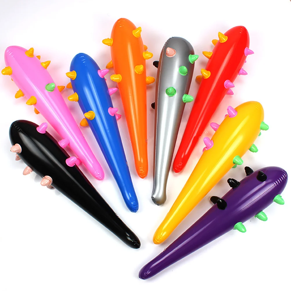 10 Pcs Party Supplies Birthday Whistles Hand Clapper Inflatable Stick Airhorn Sticks for Kids