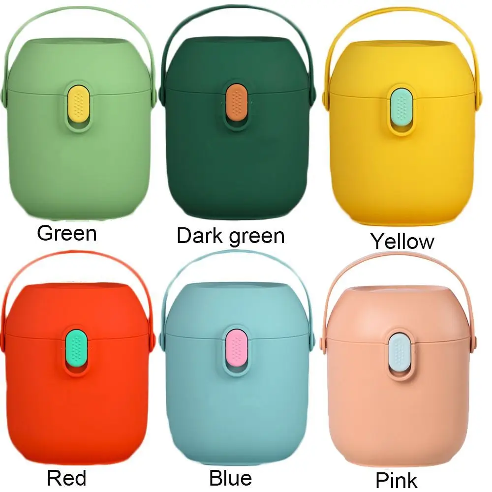 Convenient Portable Toddle Feeding Supplies Food Storage Box Baby Formula Dispenser Jars Infant Milk Powder Container