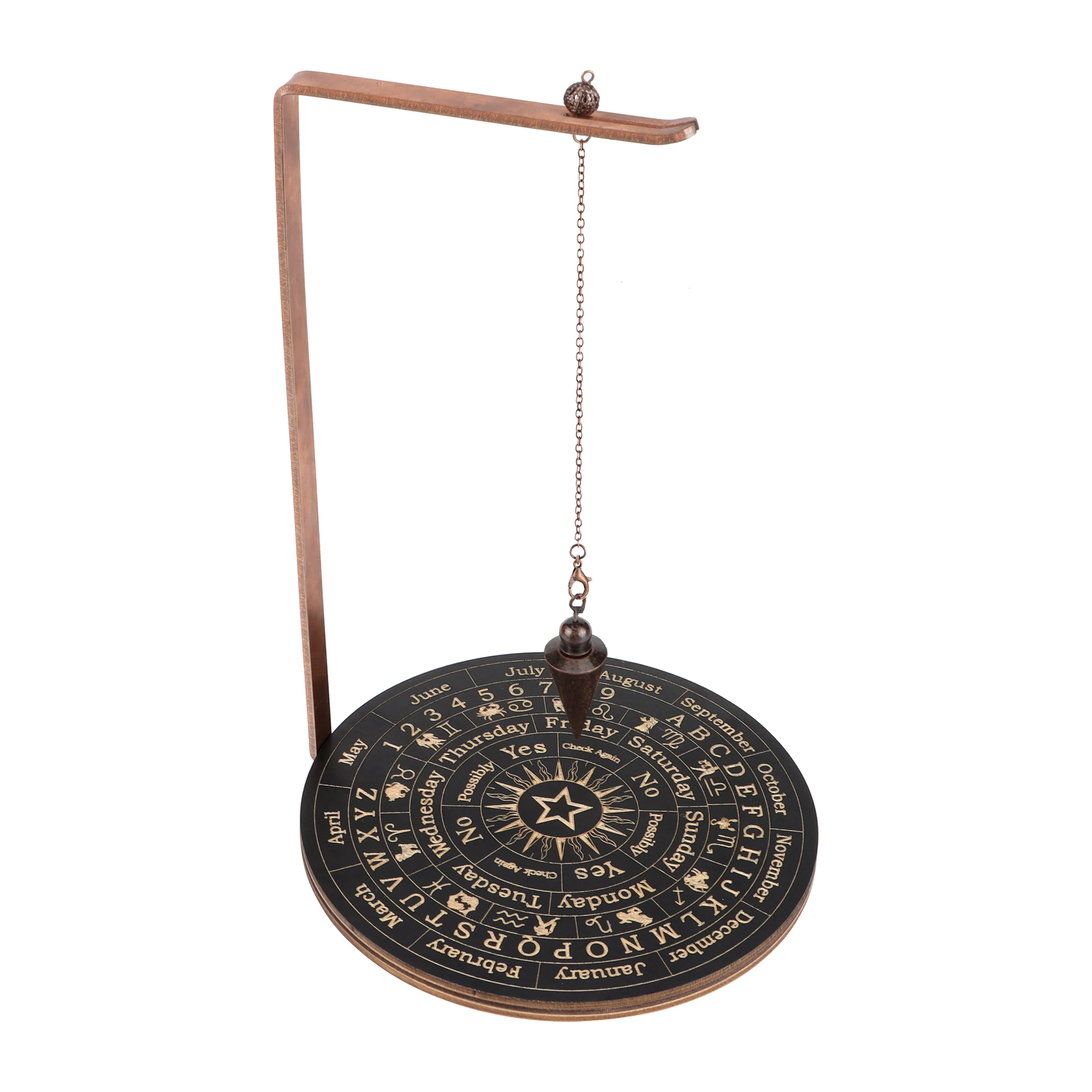 Pendulum decorative display stand, divination tools, Wiccan altar supplies decoration