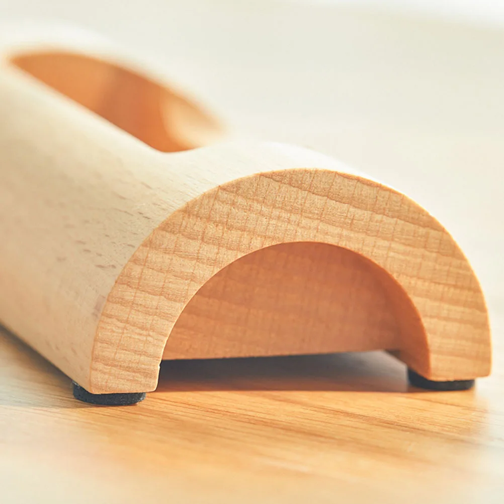 حامل بطاقة الأعمال الخشبية الصلبة سطح المكتب صندوق تخزين المكتب منظم القلم اللوازم المكتبية حامل الاسم منظم البطاقات