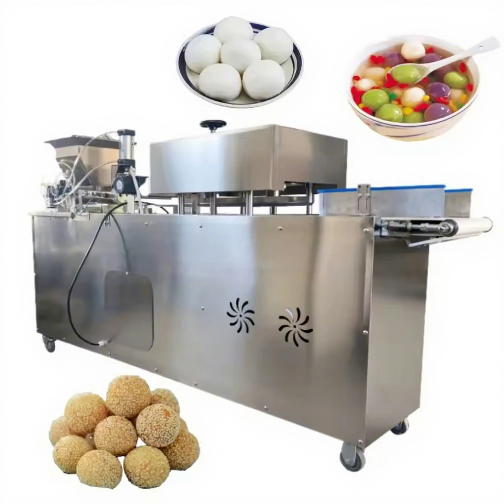 

Automatic Small Bread Dough Dividing and Rounding Machine Pizza Core Bread Dough Divider and Rounder Machine for Bakery Dough