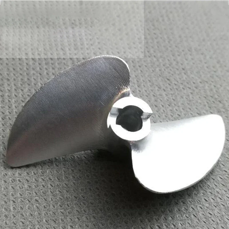 Rc Boot Model Competitie Niveau 2-Blade Cnc Hoge Precisie 4.76Mm Binnendiameter 1.4 Spoed Verhouding Schip Model Propeller