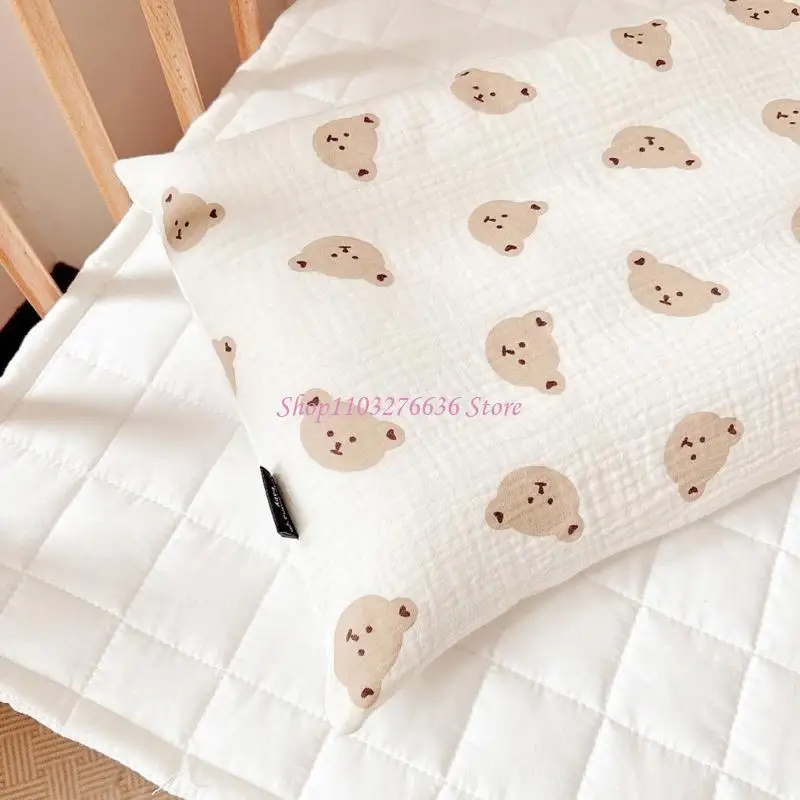 R6FD Rectangle Cotton Pillow Covers Pillow Cover Cushion Infant Pillowcase Washable