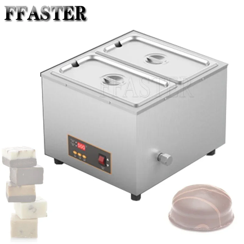 Máquina elétrica de fusão de chocolate Buruimu com display digital Forno de fusão de chocolate