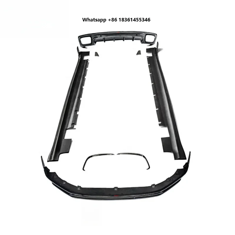 

For Panamera 971 Upgrade Cmst Style Front Lip Rear Lip Side Skirts High Quality Carbon Fiber Car Body Kits