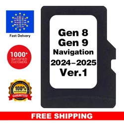 TF Card for Lexus CT/ES/GS/IS/LS/LX/NX/RC Version1 GEN8 GEN9 Europe Britain Maps 2023/2024 Sat Nav GPS Navigation PW675-00A73