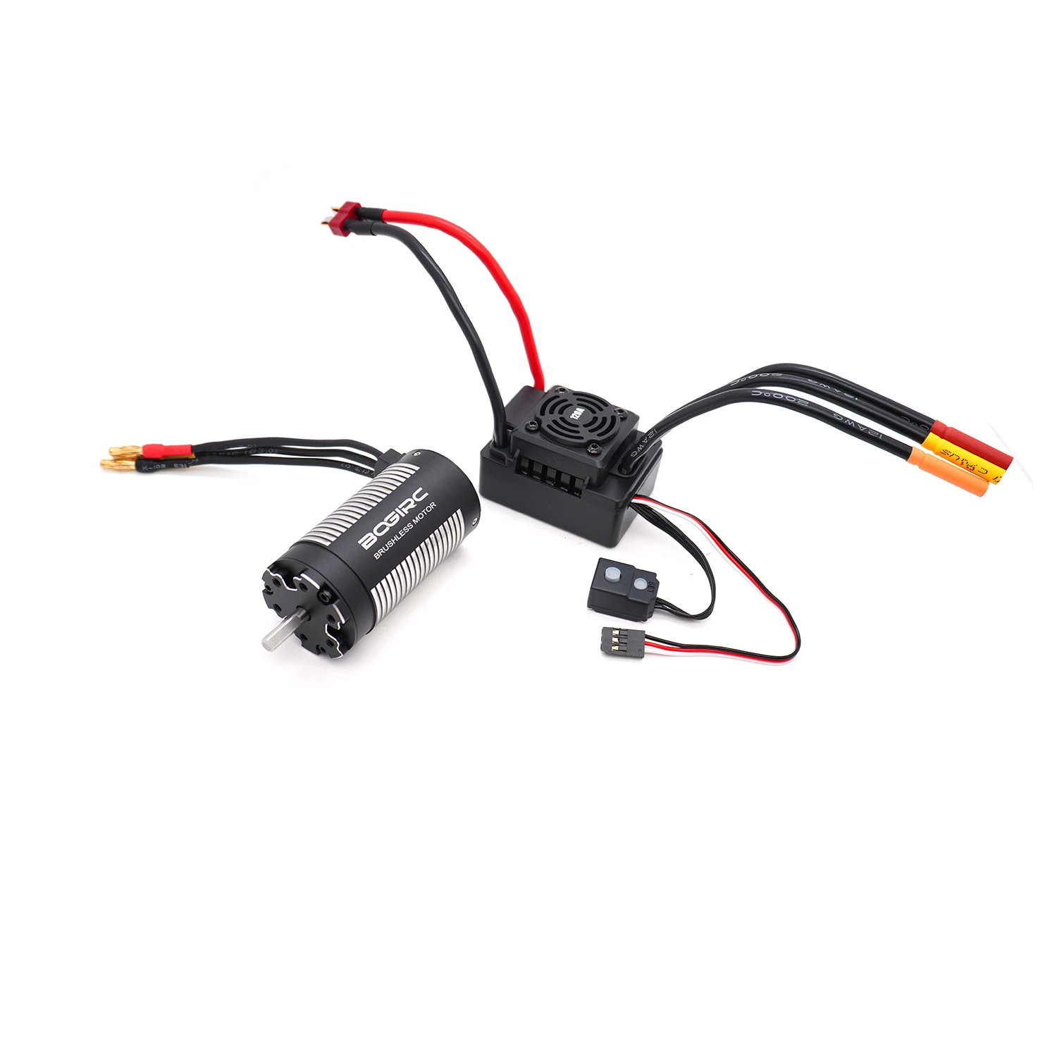 BOGIRC 3670 3674 Motor 120A ESC Waterproof Brushless Combo 5.0mm Shaft for 1/10 1/8 RC Off-Road Drift Racing Buggy Truck Cars