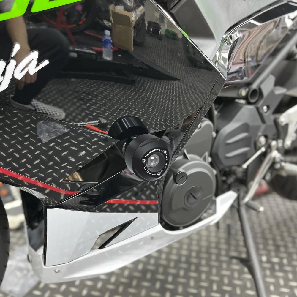 لكاواساكي نينجا 400 2018-2024 الإطار المتزلجون تحطم حامي السقوط الحماية #1