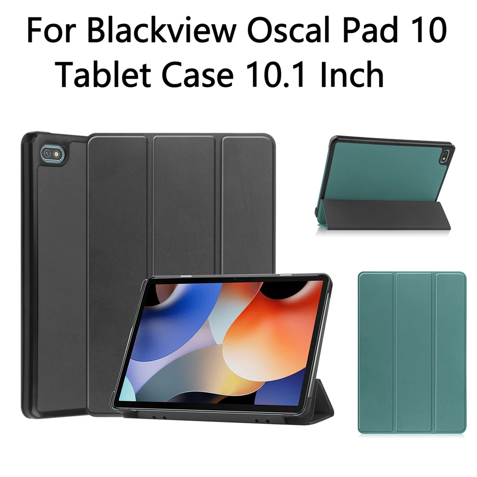 For Blackview Oscal Pad 10 Tablet Case 10.1 Inch PU Leather Cover