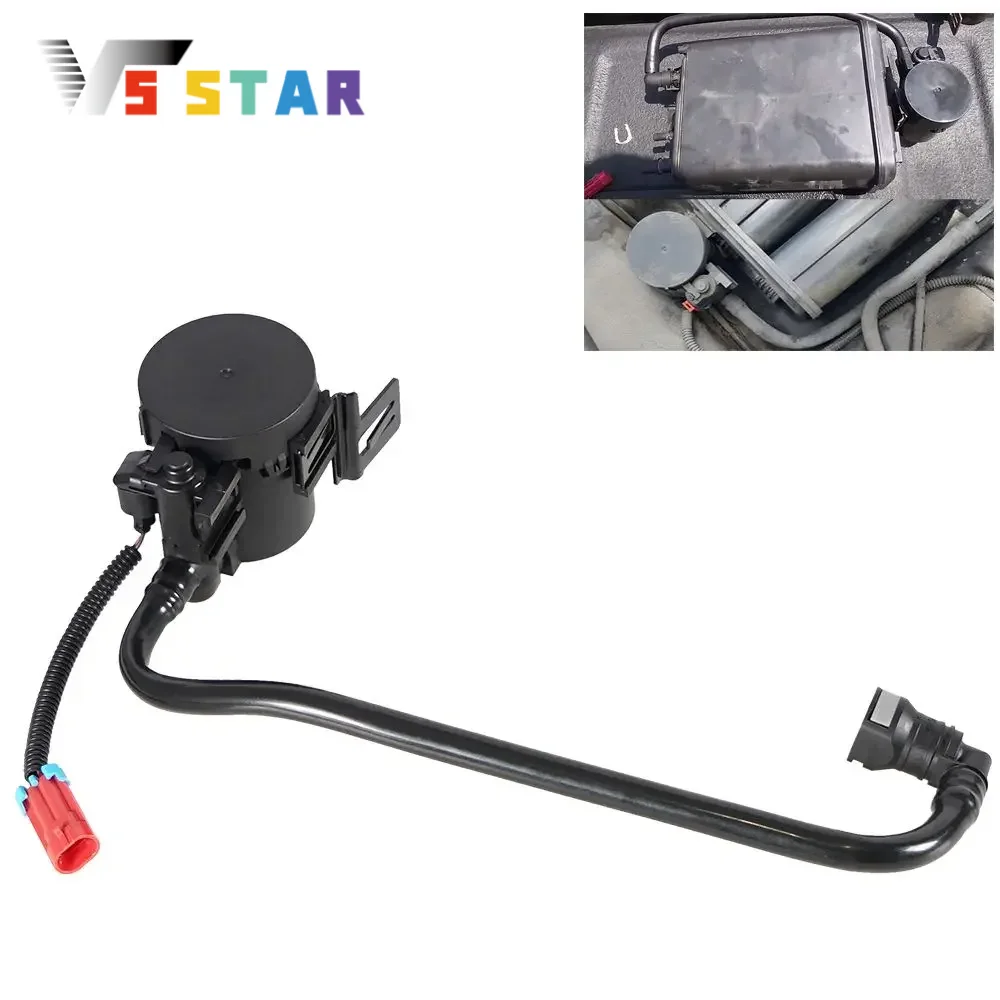 

25948082 25970597 Aluminium Vapor Canister Vent Solenoid Valve Evaporator Emission Control Hose For 2004-2012 GMC Canyon