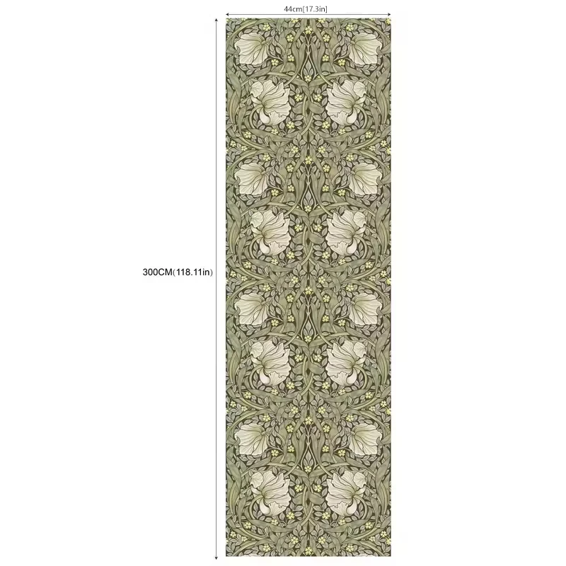 Vintage Jungle Animal Peel and Stick Wallpaper, Retro Medieval Forest Deer Leopard Bird Floral Self-Adhesive Contact Paper for F