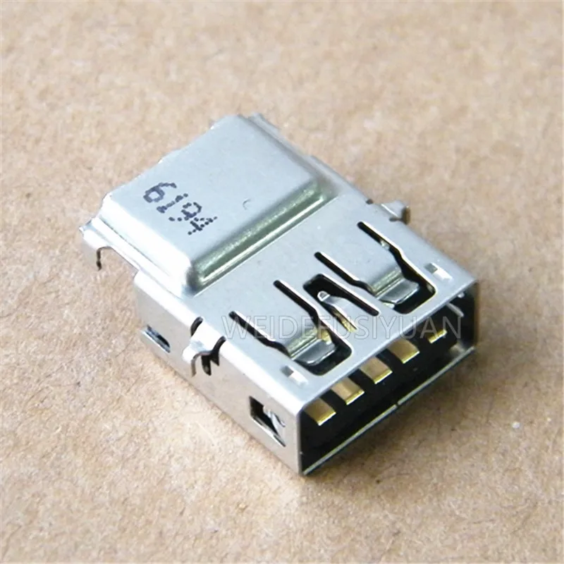 New 3.0 USB Jack Charging Socket For HP TPN-Q186 14-BS 14G-BR 240 245 246 G6 Motherboard Data USB Port 9Pin Connector