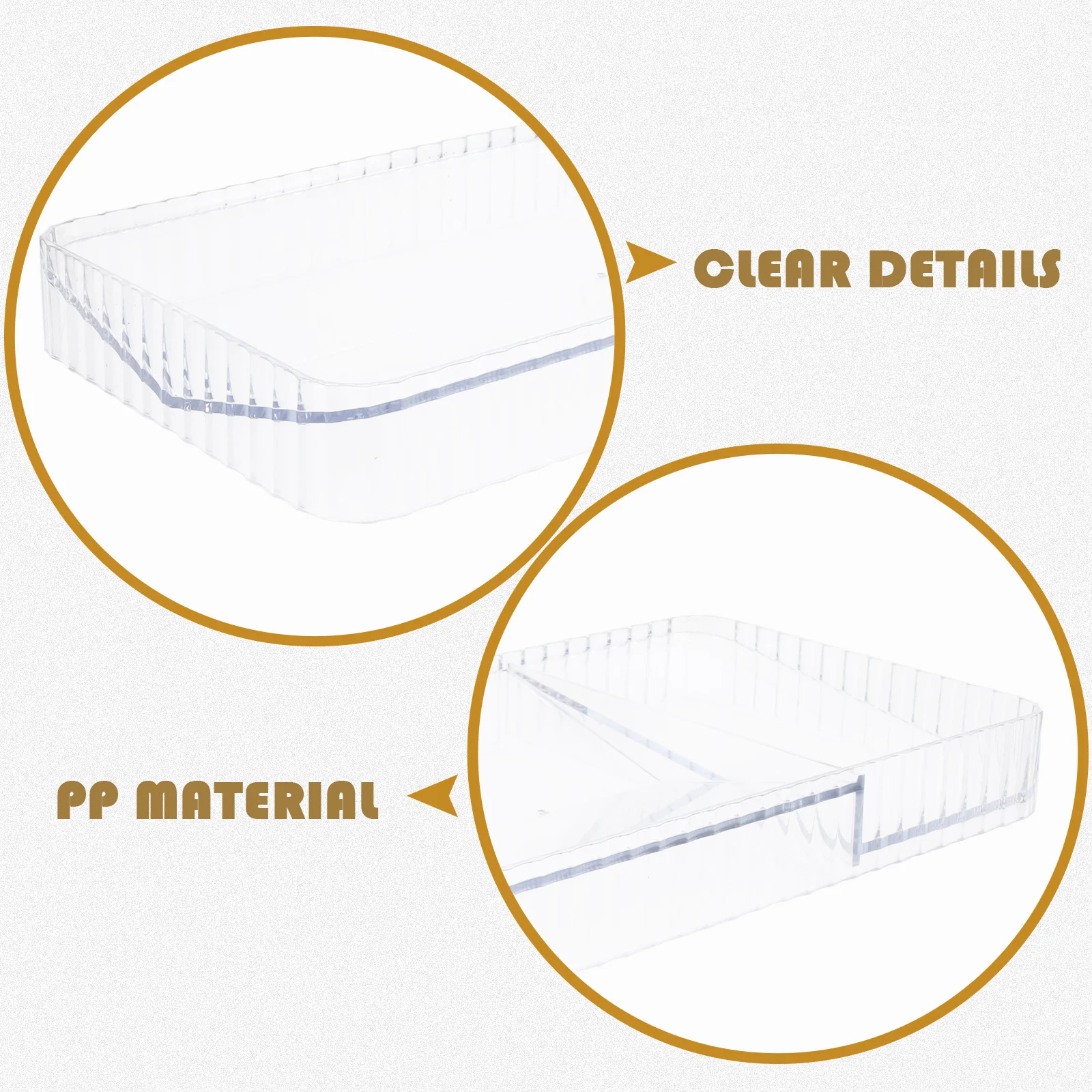 

Stationery Jewelry Storage Plate Jewelry Display Stand Smooth Surface Easy Clean for Rings Necklaces Earrings Home