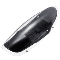 VolantexRC ASW28 ASW-28 V2 Sloping RC Airplane Spare Part Canopy Full Set with Pedestal - Black and White