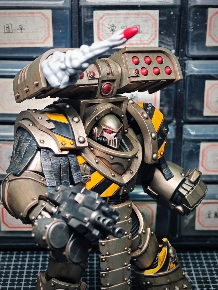 [AUF LAGER] JOYTOY Warhammer 30K 1/18 Action-figuren lron Warriors MKlll Taktische 2PCS Anime Militär Modell