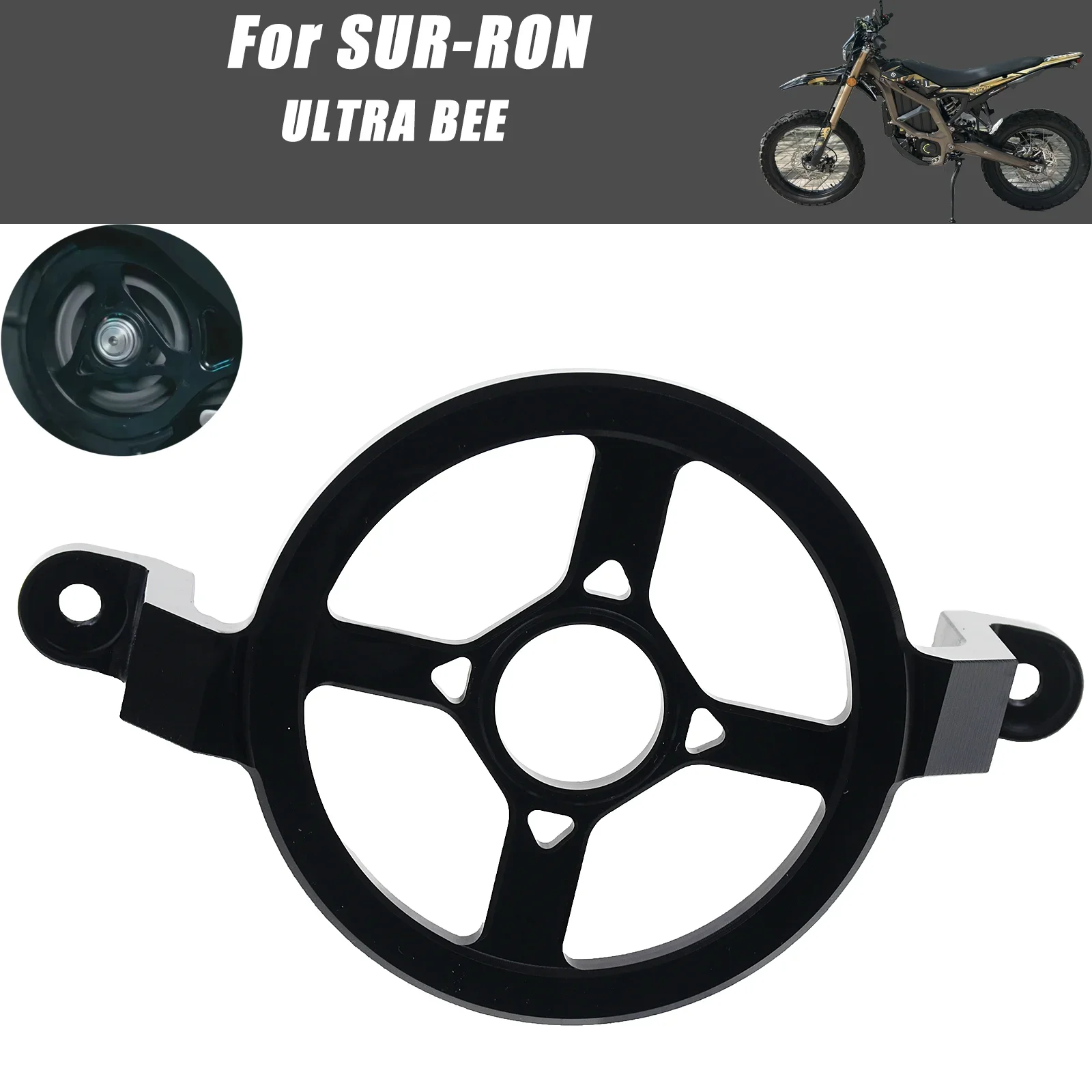 Surron Ultra Bee Engine Case Saver CNC Motor Cover Guard For Sur-Ron Light Bee Electric Dirt Bike Off Road Mod Parts