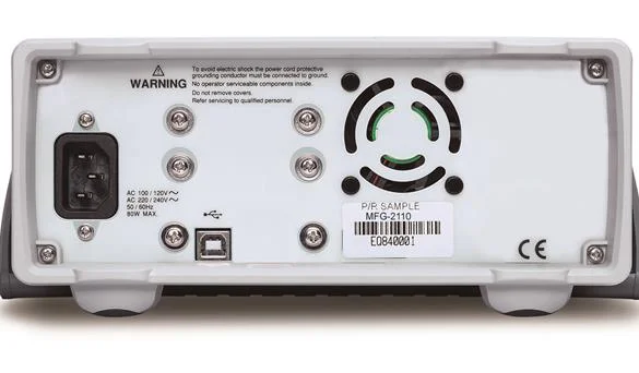 GW Instek MFG-2110 10MHz 1 Channel Multi-Function DDS Arbitrary Waveform Generator Sweep Burst Modulation Capabilities 1.5-Year