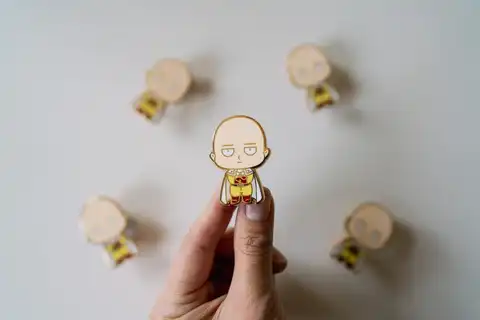 8 best sales One Punch Man-pin - №6