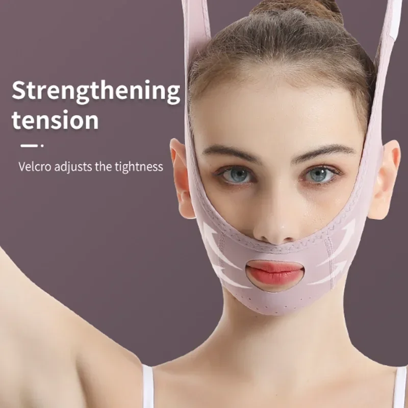 Double Chin Face Mask Facial Thin Face Mask Slimming Bandage Skin Care Belt Shape Lift Beauty Face Thining Slimmer for Men Women