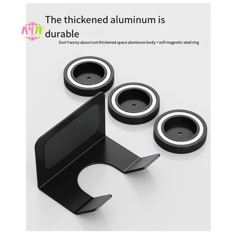 

A47F-2 Pcs For Laifen LF03 Air Nozzle Stand Accessories No Punching Leifen Hair Dryer Magnetic Absorption Storage Hanger