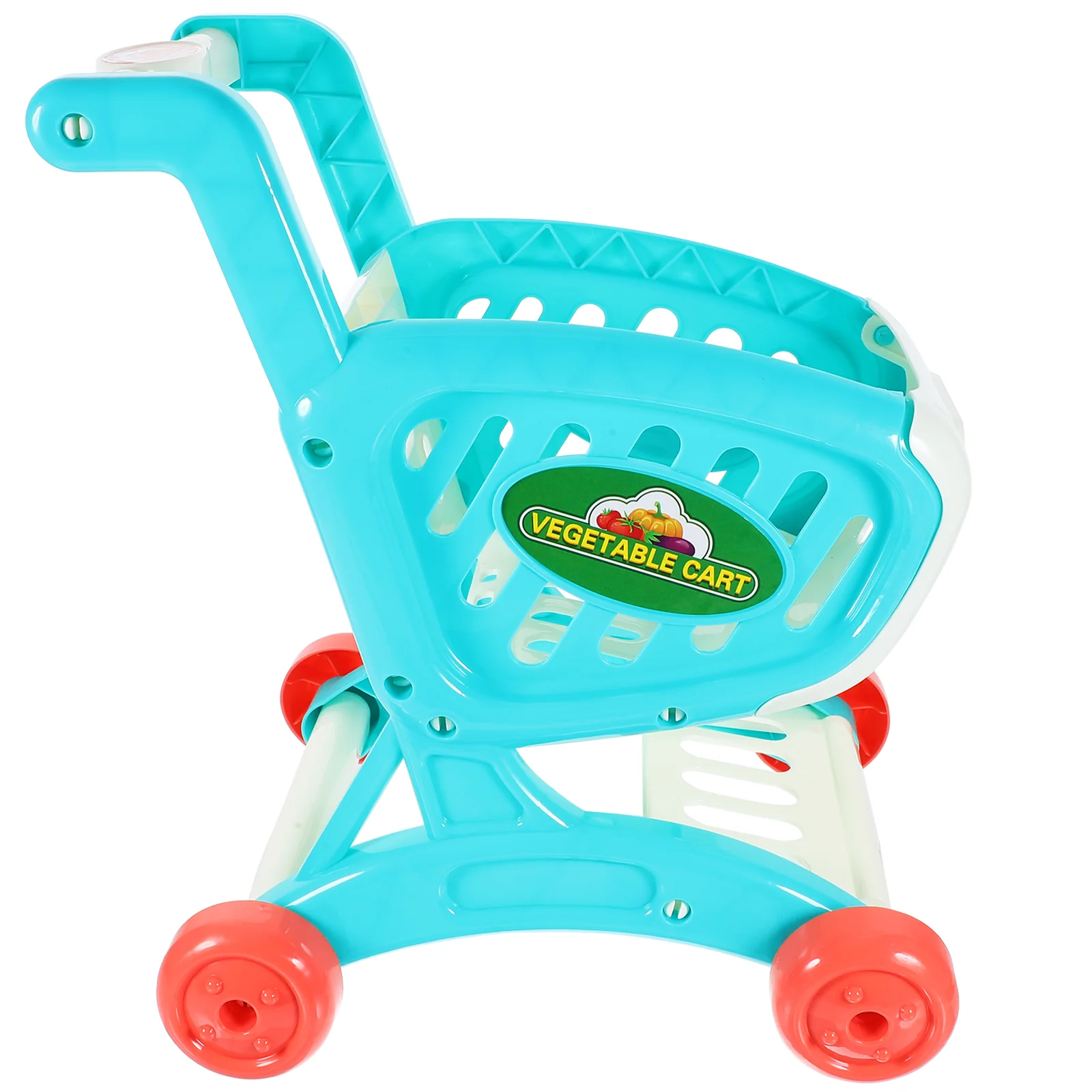 Children's Shopping Cart Dolls Storage Rack Kids Playing Toy Shopping Cart For Kids Racks Children’s Accessories Simulation