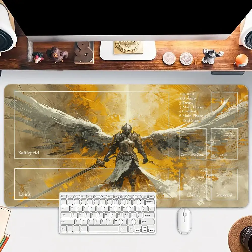 

MTG TCG Trading Battle Cards Mouse Pad Large mouse pad, desk pad, anti slip base, washable for office and home use
