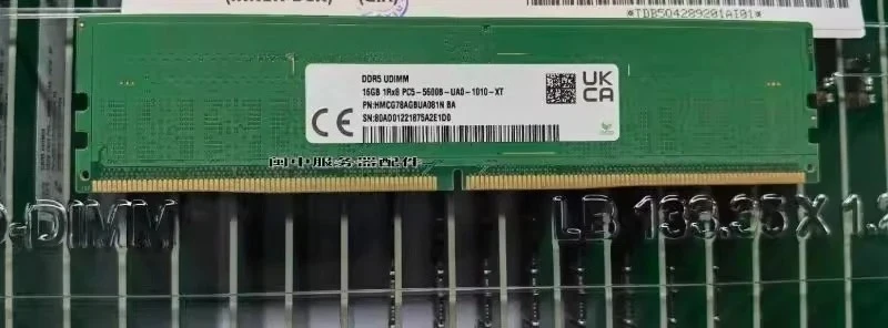 

For SK HMCG78MEBUA081N Desktop Memory 16G 1RX8 PC5-4800B-UA0 DDR5