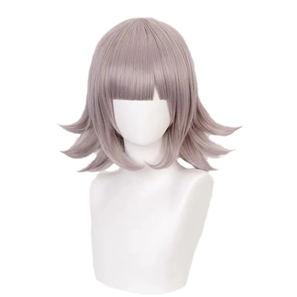 グッバイディスペアアカデミー コスプレ セブンシーズ チサト ウィッグ ショート パーマ ウィッグ