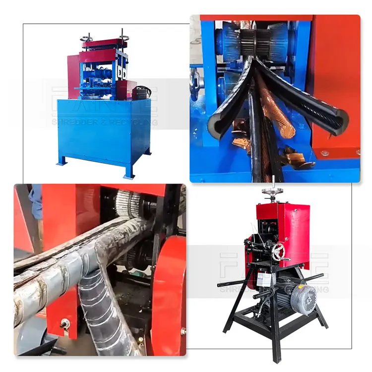 آلة تجريد الأسلاك الصناعية مع معايرة الليزر - معدات تجريد الأسلاك النحاسية للخردة