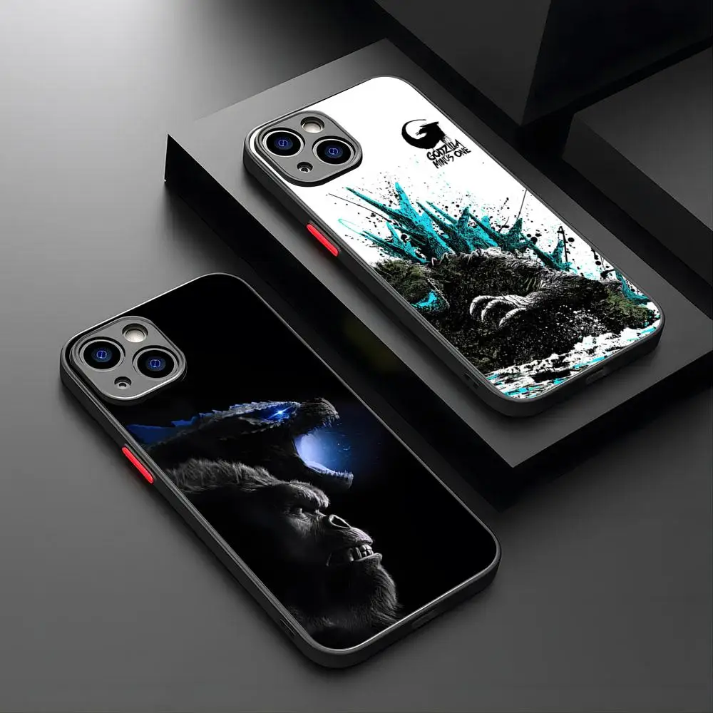 

Cool G-Godzillas Phone Case For IPhone 15 16 14 12 13 11 Pro Max XR Fashionable XS Mini X 7 8 Plus Matte Cover