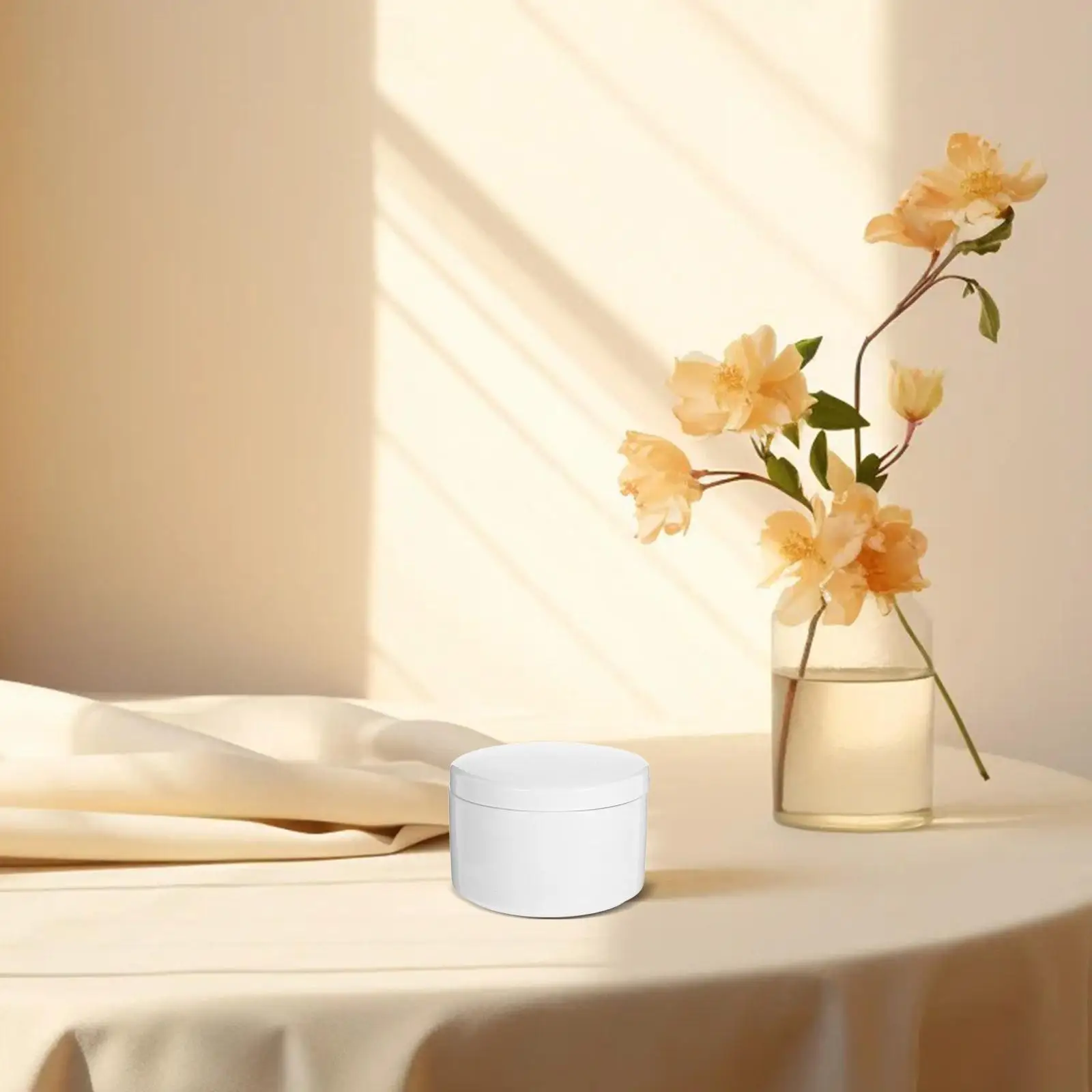 White Porcelain Jewelry Box Ceramic Ring Case Earrings Storage Container Necklaces ganizer Round Box for Rings Pendants Daily