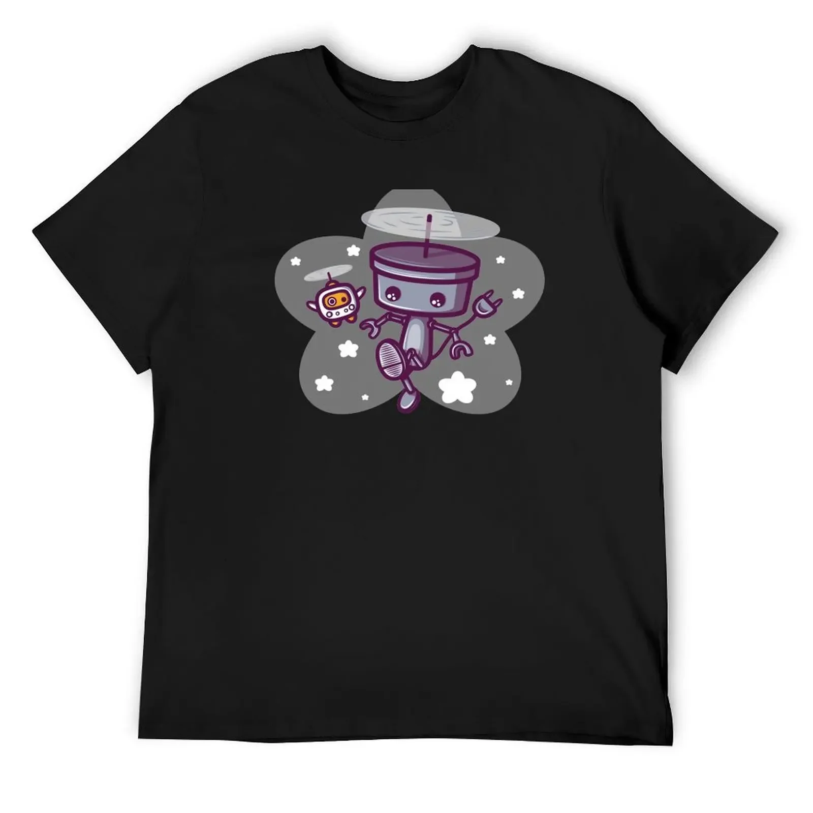 Chibi House Cleaner T-Shirt blacks plus size tops anime tshirt hippie clothes men graphic t shirts