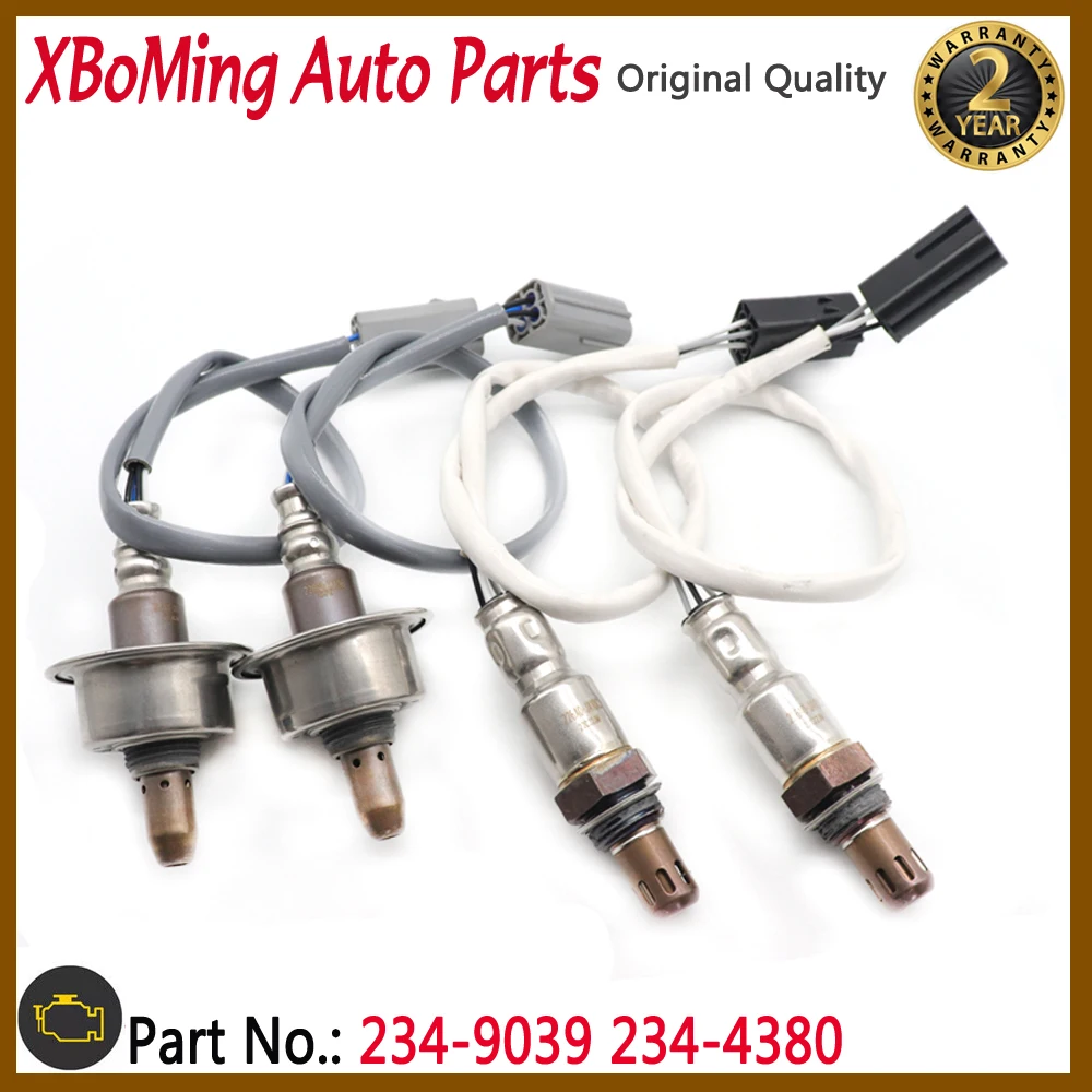 4PCS Upstream&Downstream Lambda O2 Oxygen Sensor For Nissan Sentra 2.5L 2008-2012 234-9039 234-4380 2349039 2344380