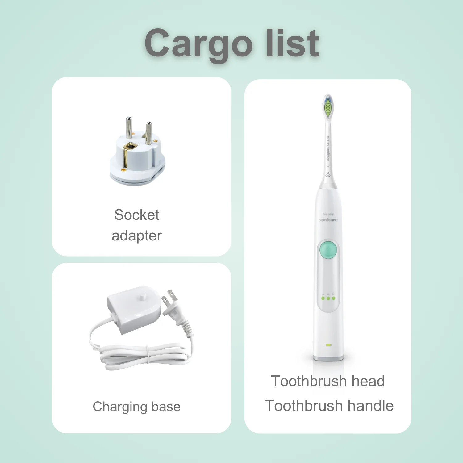 Электрическая зубная щетка Philips Sonicare 3 Series HX6610, 3 уровня интенсивности