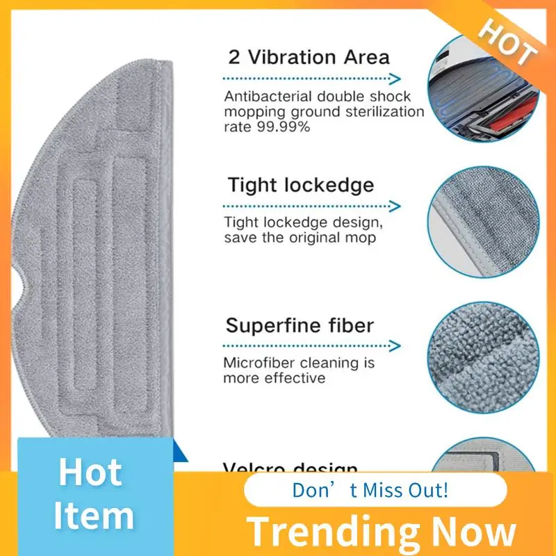 

For Roborock S8 / S8 Plus/S8 Pro Ultra Robot Main Side Brush Hepa Filter Mop Cloth Dust Bag Replacement