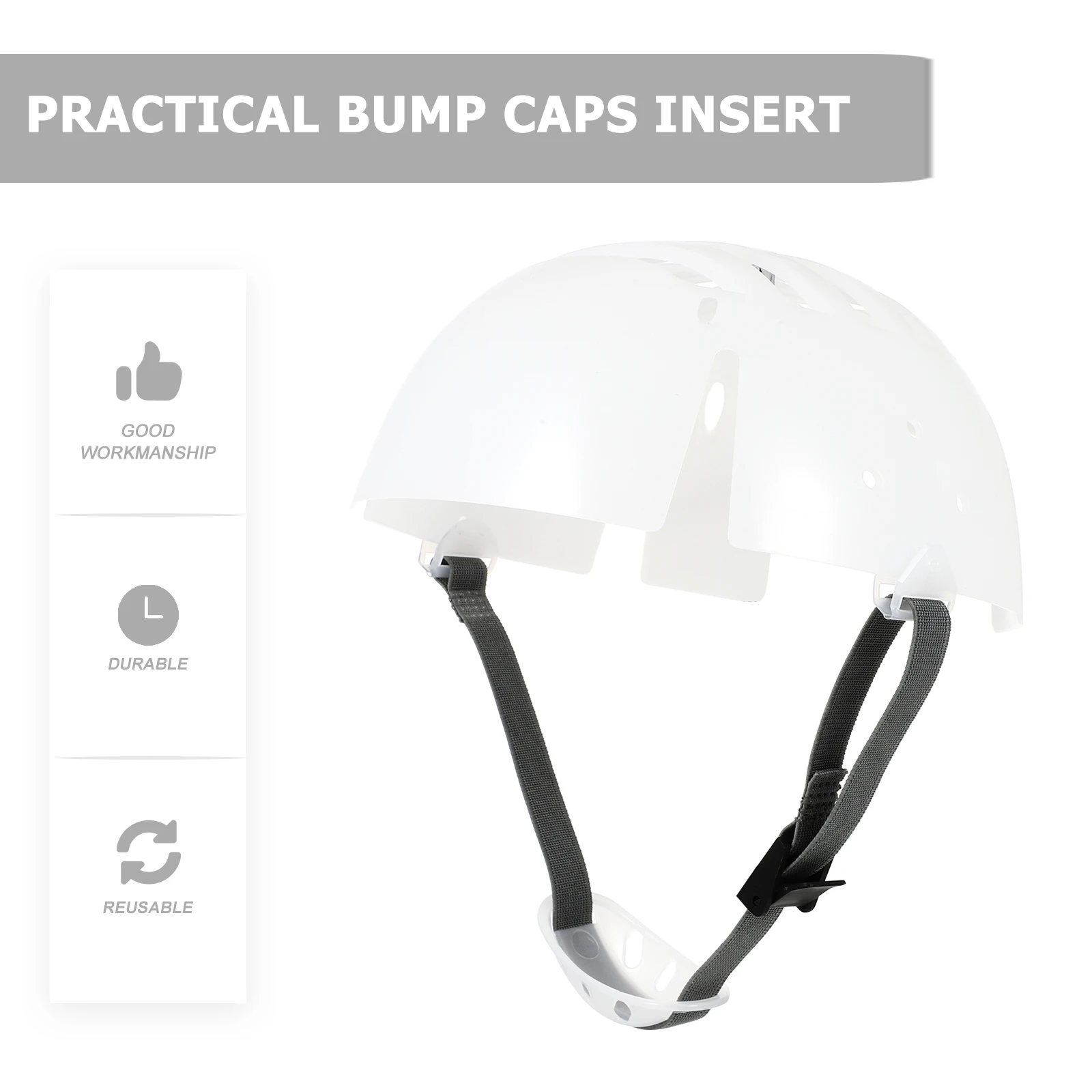 Bump Caps Safety Hat Insert PE Protective Lightweight Breathable Compact Design Practical Daily Use